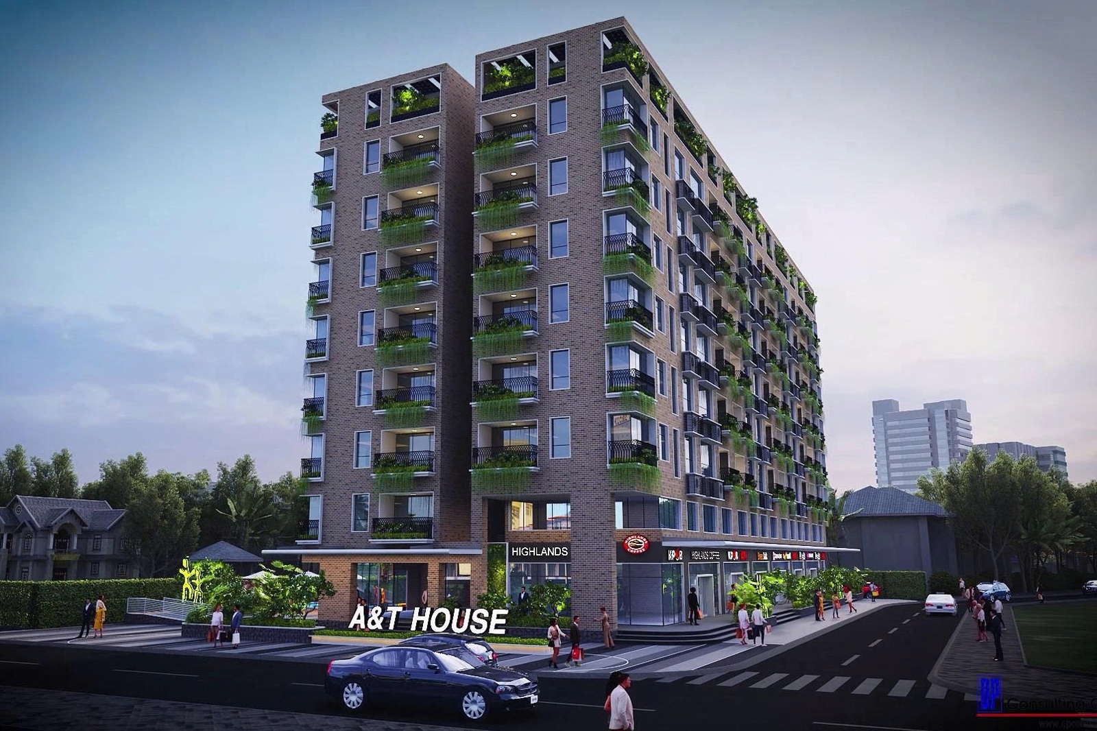 Căn hộ dịch vụ A&T House